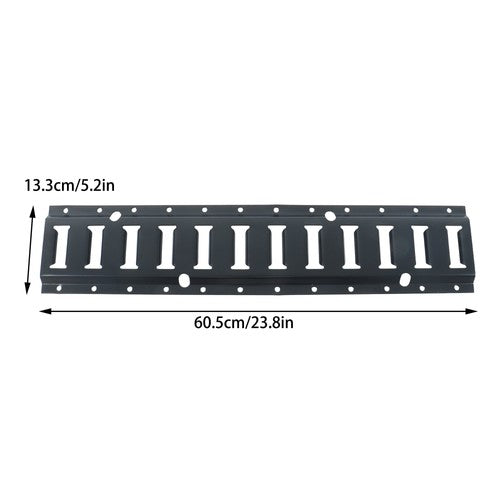 DURAFORCE Bolt-On E Track Kit 4 Pack 2FT Universal Carbon Steel Trailer Cargo Control