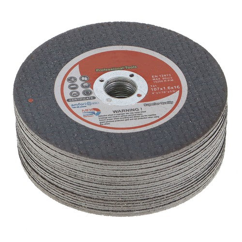DURAFORCE 4" X 1/16" 5/8" 25Pack Cut-Off Wheels Die Grinder Cutting Discs Cutting Wheel