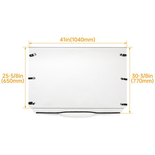 DURAFORCE 0.177" UTV Front Polycarbonate Full Windshield For 15-23 Honda Pioneer 500 520