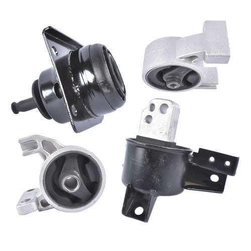 DURAFORCE Engine Motor & Trans Mount Set 4Pcs for Hyundai Accent Kia Rio L4 1.6L 2006-2011