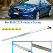 DURAFORCE For 2015 2016 2017 Hyundai Sonata Front Fender Chrome Garnish Molding Trim Left