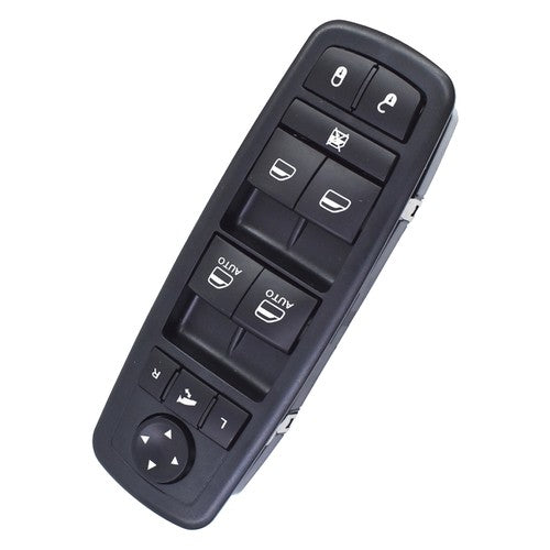 DURAFORCE For Jeep Grand Cherokee 2010-2020 Front LH Car Window Switch Black ABS Plastic