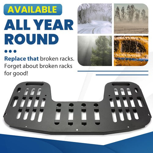 Front Rear Carrier Rack For Polaris 96-99 Xplorer Xpress 300