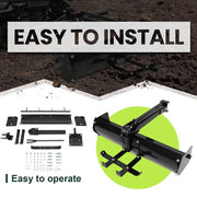DURAFORCE 40" Steel Adjustable Tow Behind Box Scraper Blade For Lawn Garden Tractors