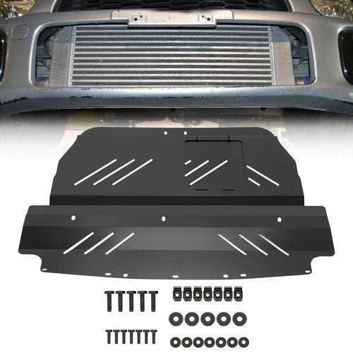 DURAFORCE Aluminum Under Tray Skid Plate for 04-07 Subaru WRX STI Engine Splash Shield