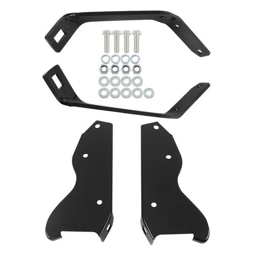 DURAFORCE Suitable For Ford F-100 F-250 F-350 1964-1979 Pickup Rear Bumper Brackets Metal