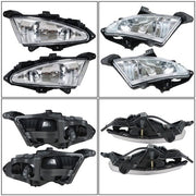DURAFORCE L+R Bumper Clear Fog Light Assembly For 07-10 Hyundai Elantra Sedan 4-Door 2.0L