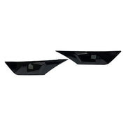 DURAFORCE For 2016-2021 Honda Civic Smoked Side Marker Lamp Turn Signal Light W/LED Bulbs