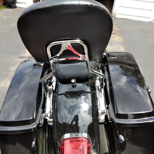 Detachable Backrest Sissy Bar for Harley Davidson Touring Street Glide 09-26