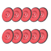 DURAFORCE 4-1/2" x 7/8" Ceramic Grinding Wheel Type 29 Flap Discs 10 Pack 60 Grit