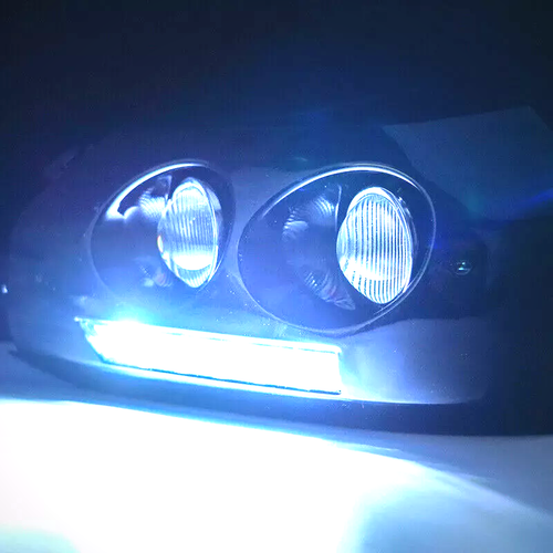 DURAFORCE LED Fog Lights Lamps Daytime Running Light DRL For 2007-2014 Toyota FJ Cruiser