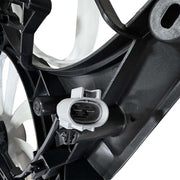 DURAFORCE Fit 2012-2017 Toyota Camry Dual Radiator and Cooling Condenser Fan w/Kettle