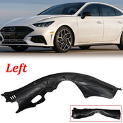 DURAFORCE 86811L0300 Front Inner Fender Liner Left Side for Hyundai Sonata 2020-2022