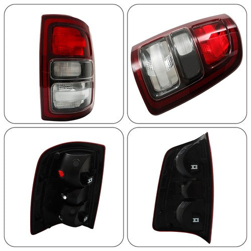 DURAFORCE Red Rear Clear Right Tail Light Fit For RAM 2500 3500 2019-2022 Lamp RH Halogen