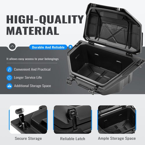 36QT Rear Cargo Tool Storage Box for Polaris RZR Pro R 4 2022-2025
