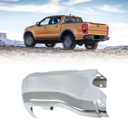 DURAFORCE Brand New For Ford Ranger 2019-2023 Rear Bumper Left Side Face Bar Steel Chrome