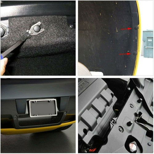 DURAFORCE Suit For 1984-2012 Nissan&Infiniti 100 Pcs NEW Fender Liner Clips Push Retainer