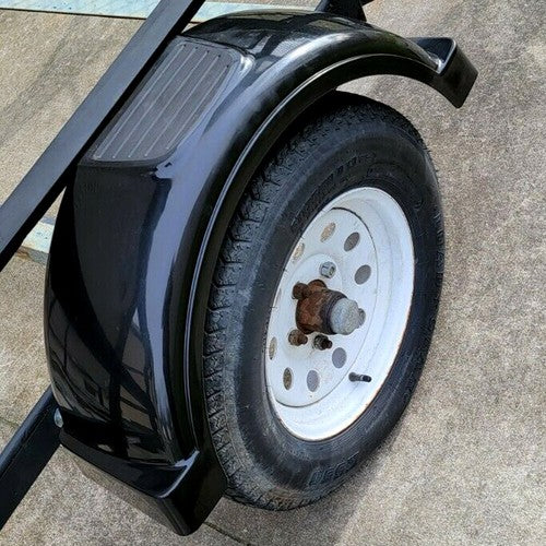DURAFORCE Plastic Trailer Fenders Fits Single-axle Trailers w/ 13" Diameter Wheels LH & RH