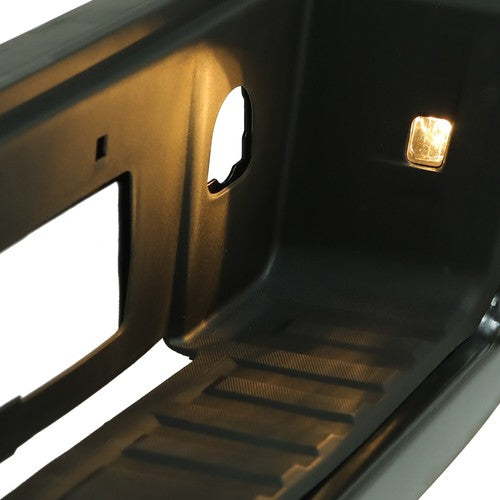 DURAFORCE For 2014-2018 Chevy Silverado Sierra 1500 Black Rear Step Bumper w/o Sensor