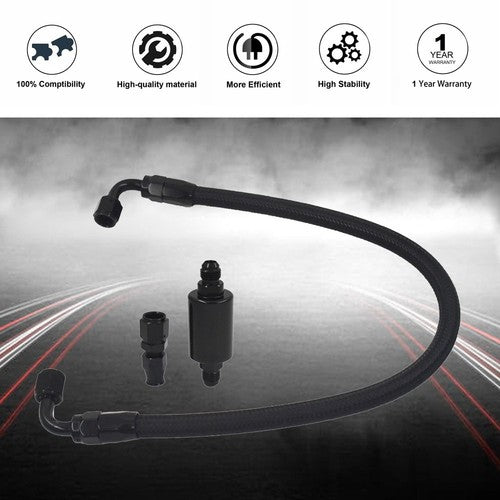 DURAFORCE New Fuel Line AN6 Filter Fit for Honda Civic EK B / D / H Series 1996-2000