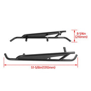 DURAFORCE Side Nerf Bar Rock Sliders Tree Kicker For Can Am Maverick X3 2017-2024 2-Seater