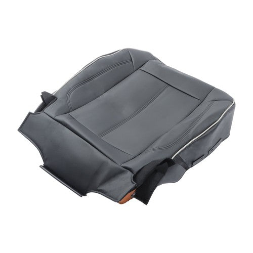 DURAFORCE Driver Bottom Seat Cover For Hummer H3 2006-2009 2010 Black Leather Replacement