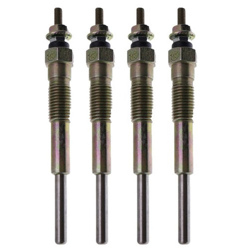 DURAFORCE 4Pcs Engine Glow Plug 19850-76006-71 for Toyota Skid Steer Loader 2J Engine 24V