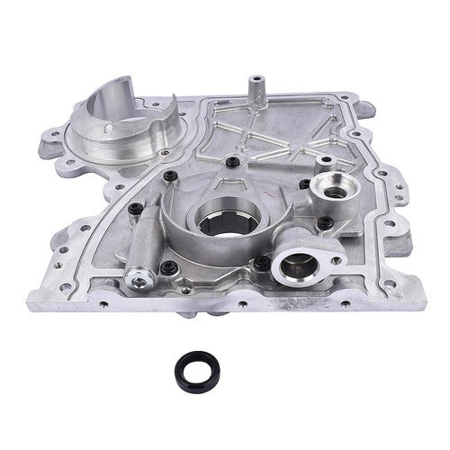 DURAFORCE Engine Timing Chain Cover w/ Oil Pump for Chevy Colorado GMC Canyon Buick Isuzu