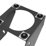 DURAFORCE Two-piece Truck Cab Mount Bracket For KING Tailgater&Quest Satellite TV Antennas