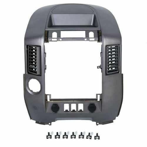 DURAFORCE ABS Center Dash Radio Ac Bezel Instrument Panel Lid For 04-06 Titan Armada XE SE