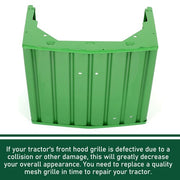 DURAFORCE Front Green Grille Guard For John Deere 755 855 955 Tractor #AM107864