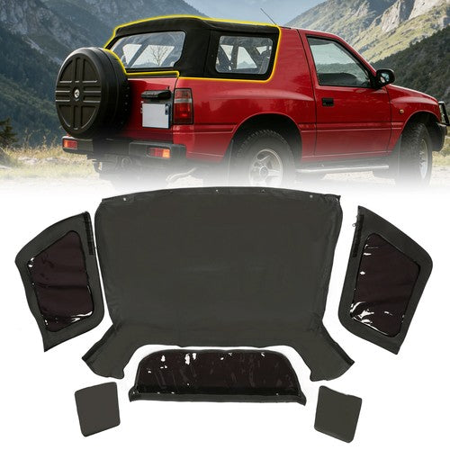 DURAFORCE New Soft Top w/ 3 Windows For Isuzu Amigo Rodeo 98 99 00 01 02 convertible