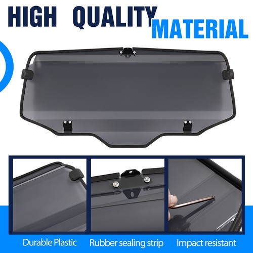 Smoke Rear Windshield Back Window for Honda 2020 2021 2022 2023 Talon 1000X-4