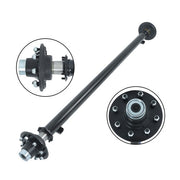 DURAFORCE 7000 lbs 7K TK Trailer Axle Idler 8 lug Boat Trailer Cargo Dump RV Utility Axle