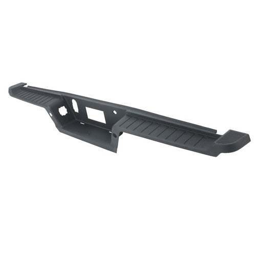 DURAFORCE Rear Bumper Top Step Pad With Trailer Holes Plastic For Ford F150 2021 2022 2023