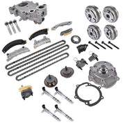 DURAFORCE Timing Chain Kit Oil & Water Pump VVT Sprockets for Cadillac ATS CTS GMC Acadia