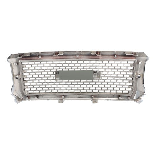 DURAFORCE Compatible For GMC Sierra 1500 2014-2015 Chrome Front Bumper Center Mesh Grille