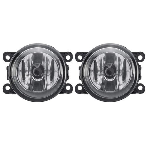 DURAFORCE Bumper Clear Fog Light Lamp Replaces Lens Pair for Nissan Pathfinder 2017-2020