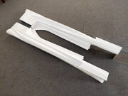DURAFORCE FRP Unpainted Side Skirts Rocker Panel Left+Right For 2009-2020 Nissan 370Z Z34