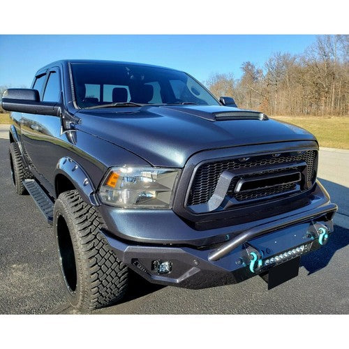 Universal Hood Scoop Vent 25.2 x 25.2 for Challenger Sliverado Nissan Titan