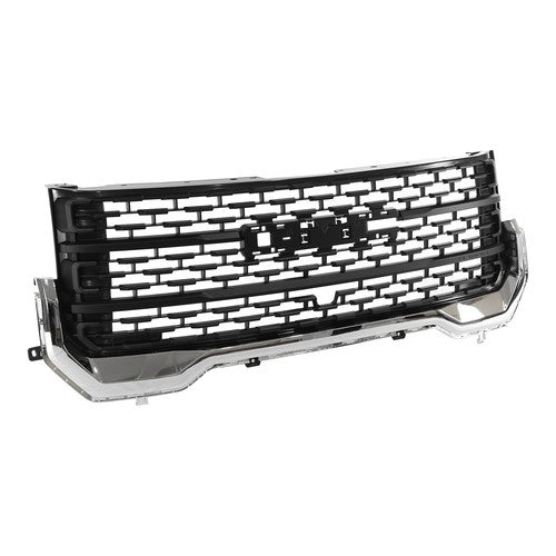 Fit For GMC Acadia 2020 2021 2023 Front Upper Grille Chrome&Black 84818781