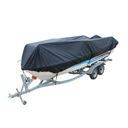 DURAFORCE New Grade Waterproof Trailerable Boat Cover For V-hull Fish Ski Bass 11-13FT