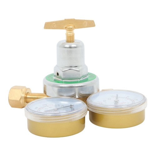 DURAFORCE Brass Oxygen Regulator CGA540 Pressure Gauge Victor Type Solid Brass