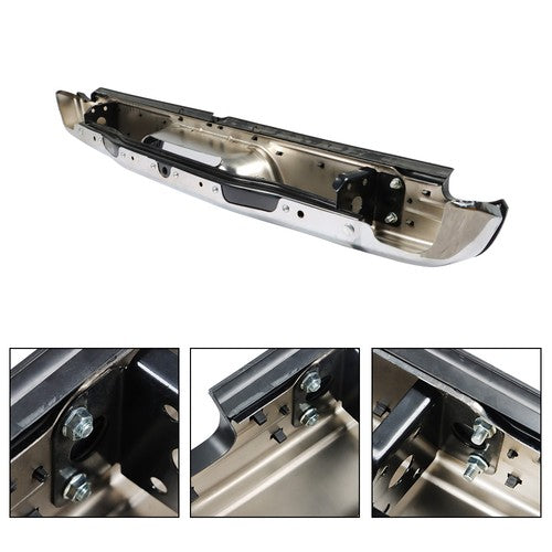DURAFORCE Complete Chrome Rear Bumper Assembly For Toyota Tacoma 1995-2004 SHIPS TODAY