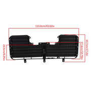 DURAFORCE Fit For Chevy Silverado GMC Sierra 1500 2017-2019 Active Grille Shutter W/Motor