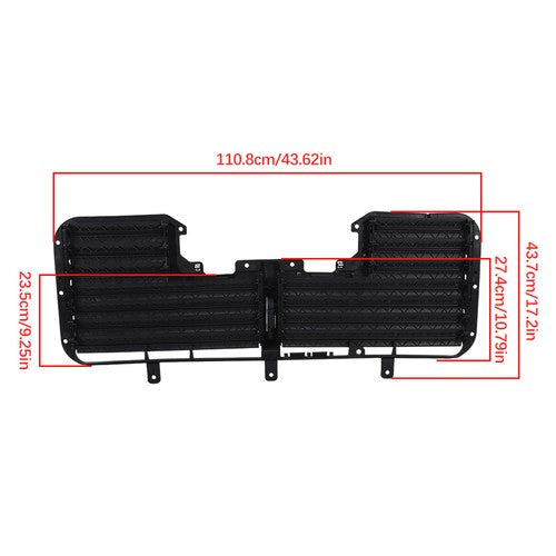 DURAFORCE Fit For Chevy Silverado GMC Sierra 1500 2017-2019 Active Grille Shutter W/Motor
