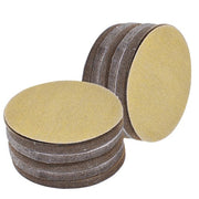 DURAFORCE 100 Pack 5 Inch 240 Grit Hook Loop Pads Sanding Discs NO-Hole Sand Paper