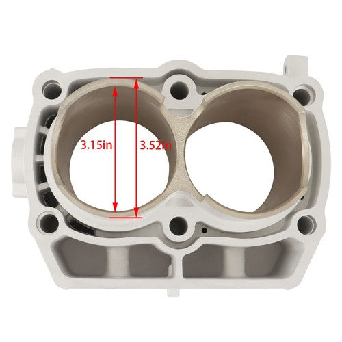 DURAFORCE Cylinder Piston Gasket Top End Kit for Polaris Ranger 800 RZR 800 2008-2014