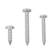 DURAFORCE 550× Wood screws kits #4 #6 #8 #10 #12 countersunk 304 Stainless steel