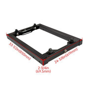 DURAFORCE For Ford F350 F250 Super Duty 11-20 5th Wheel Hitch Adapter w/Handles Hitch Prep